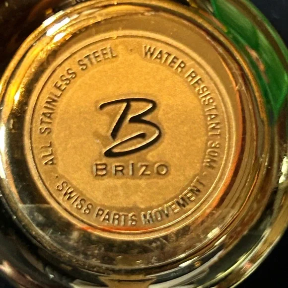 Brizo Ladies Goldtone Stainless Steel watch - Picture 5 of 7
